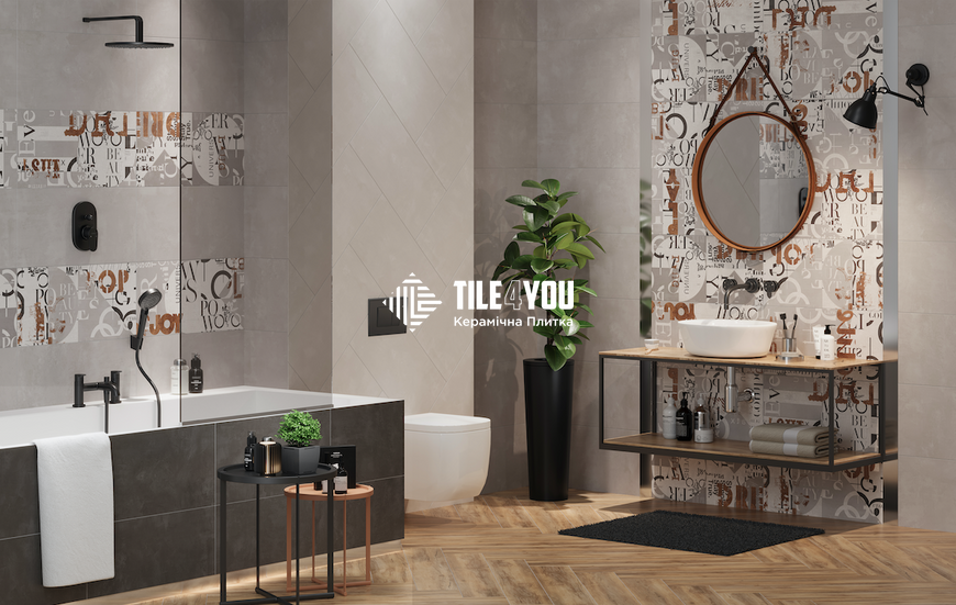 Плитка TEO CERAMICS (Allore) | Chicago Grey W M 308x608x8.5 NR Mat 1 16883 фото