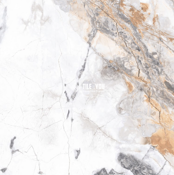 Керамограніт Fiera Ceramica | Premium Marble Visage Weiss 600х600х8 18213 фото