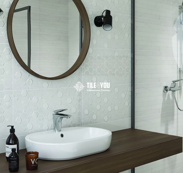 Плитка для підлоги Cersanit | Calacatta G422 White 42x42 16636 фото