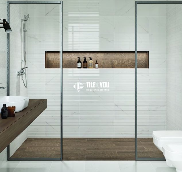 Плитка для підлоги Cersanit | Calacatta G422 White 42x42 16636 фото