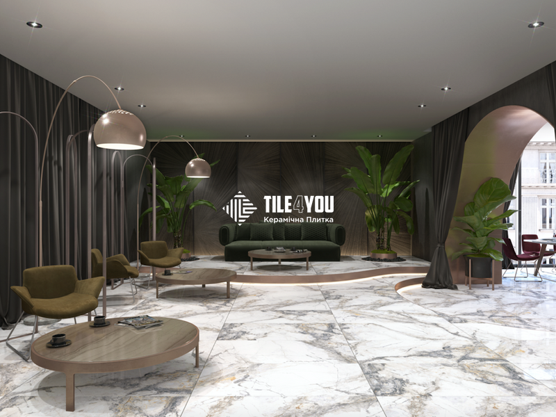 Керамограніт Fiera Ceramica | Premium Marble Visage Weiss 600х600х8 18213 фото