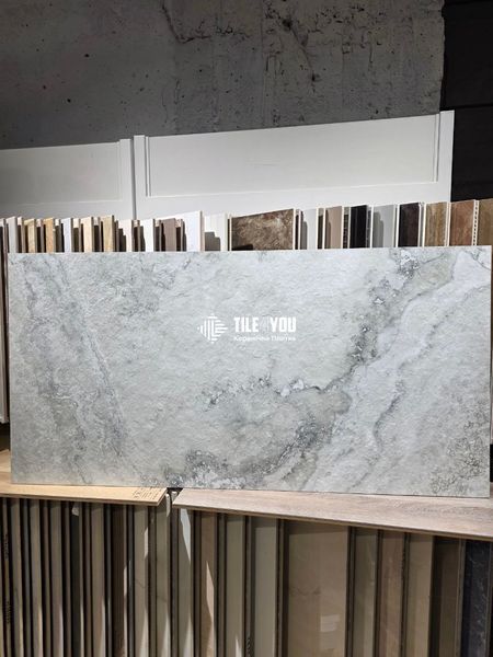 Керамограніт Italica | Плитка STONEHAZE LIGHT GREY STONELO+CARVING 60 x 120 202882 фото