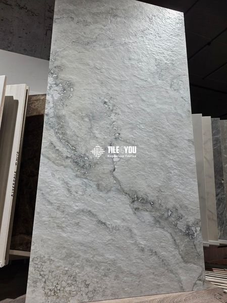 Керамограніт Italica | Плитка STONEHAZE LIGHT GREY STONELO+CARVING 60 x 120 202882 фото