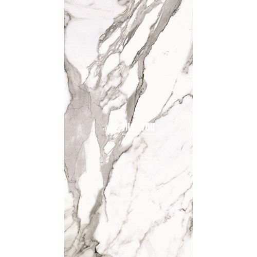 Керамогранит Cerrad | Calacatta White Pol. 59,7X119,7 17135 фото