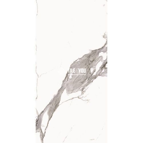Керамогранит Cerrad | Calacatta White Pol. 59,7X119,7 17135 фото