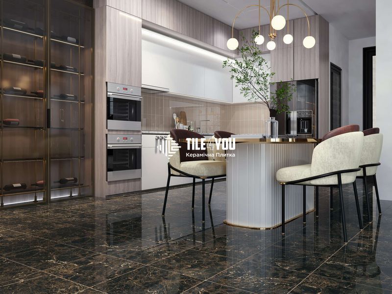 Керамограніт Golden Tile | Плитка Emperador EM7870 коричневий 400х400x8 202708 фото